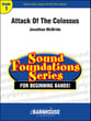 Attack of the Colossus Concert Band sheet music cover